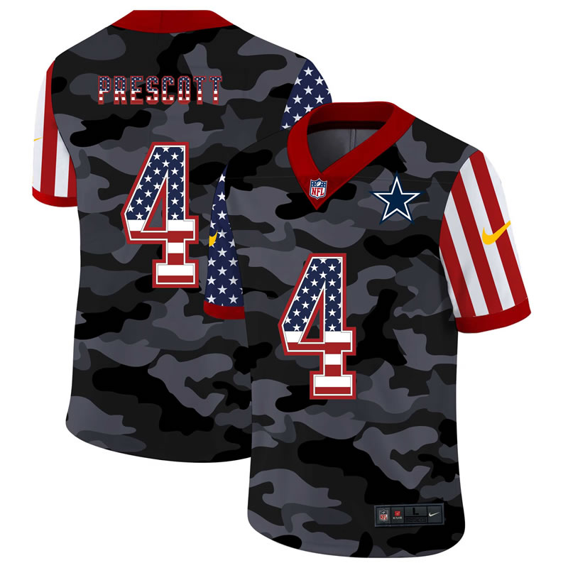 Nike Dallas Cowboys 4 Prescott 2020 USA Camo Salute to Service Limited Jersey zhua,We sell and wholesale Nike Dallas Cowboys 4 Prescott 2020 USA Camo Salute to Service Limited Jersey zhua on line form chian!
